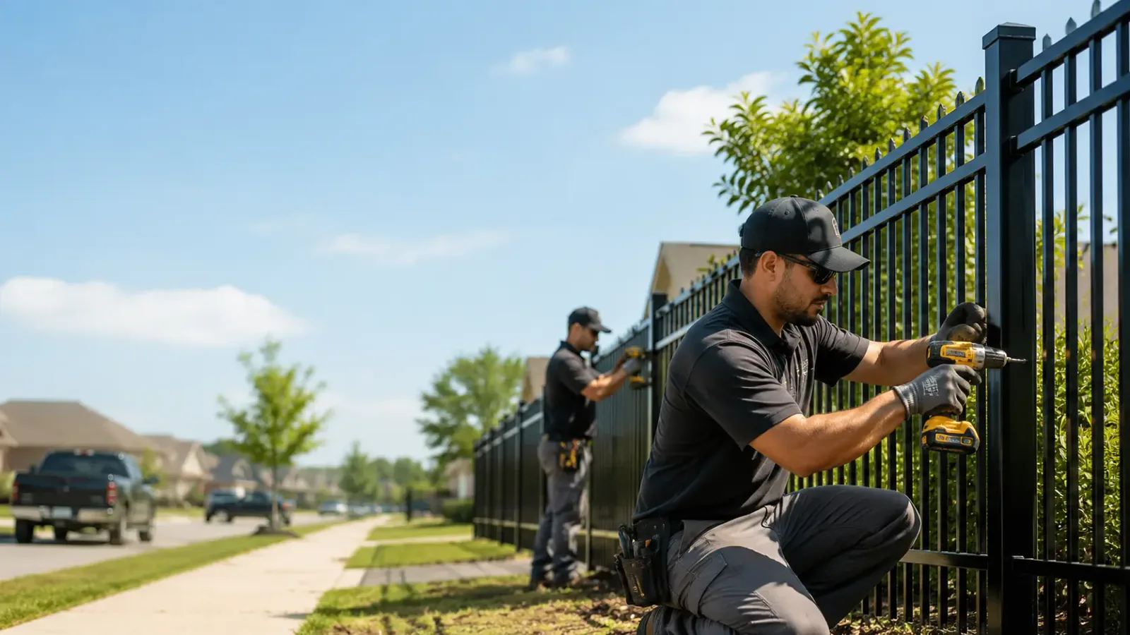 Metal Fence Installation in Delmar, MD